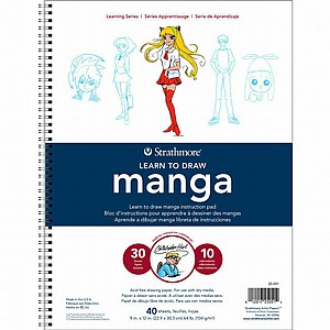 בלוק לימוד ציור MANGA מנגה 22.5*30 ס"מ STRATHMORE בלוק לימוד ציור MANGA מנגה 22.5*30 ס"מ STRATHMORE