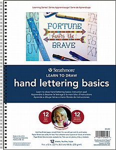 בלוק לימוד ציור STRATHMORE HAND LETTERING BASICS -כתב יד אנגלית 22.5*30 ס"מ 12 דפים בלוק לימוד ציור STRATHMORE HAND LETTERING BASICS -כתב יד אנגלית 22.5*30 ס"מ 12 דפים