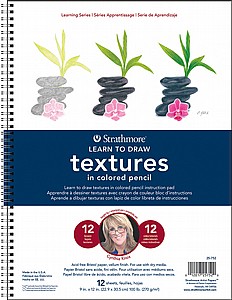 בלוק לימוד ציור STRATHMORE TEXTURES -טקסטורות 22.5*30 ס"מ 12 דפים בלוק לימוד ציור STRATHMORE TEXTURES -טקסטורות 22.5*30 ס"מ 12 דפים