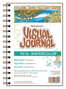 יומן ויזואלי צבעי מים STRATHMORE 500 כריכה קשה 190 גר' 30.5*22.8 ס"מ 34 דפים יומן ויזואלי צבעי מים STRATHMORE 500 כריכה קשה 190 גר' 30.5*22.8 ס"מ 34 דפים