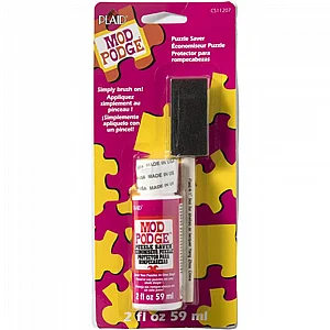 דבק/לכה לשמירת פאזלים 59 מ"ל Mod Podge Puzzle Saver דבק/לכה לשמירת פאזלים 59 מ"ל Mod Podge Puzzle Saver