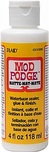 לכה/דבק רב־תכליתי Mod Podge מט 118 מ"ל לכה/דבק רב־תכליתי Mod Podge מט 118 מ"ל
