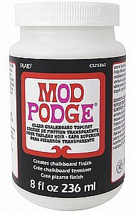 לכה/דבק Mod Podge גימור לוח־גיר 236 מ"ל לכה/דבק Mod Podge גימור לוח־גיר 236 מ"ל