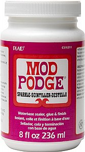 לכה/דבק רב־תכליתי Mod Podge בגימור נצנצים 236 מ"ל לכה/דבק רב־תכליתי Mod Podge בגימור נצנצים 236 מ"ל