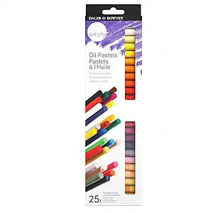 סט 24 צבעי פסטל שמן - Daler Rowney - Simply סט 24 צבעי פסטל שמן - Daler Rowney - Simply