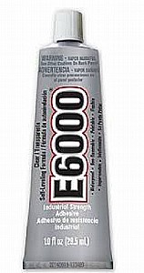 דבק E-6000 שפופרת 110 מ"ל דבק E-6000 שפופרת 110 מ"ל