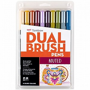 �� 10 �� ��� �� ���� MUTED PALETTE TOMBOW 