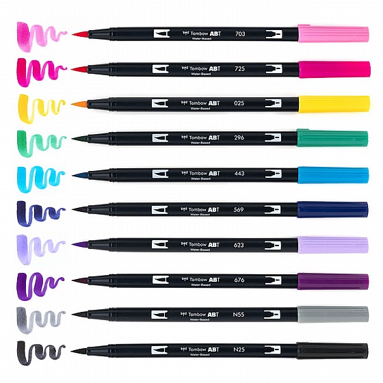 �� 10 �� ��� �� ���� GALAXY PALETT TOMBOW 