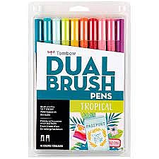 �� 10 �� ��� �� ���� TROPICAL PALETTE TOMBOW