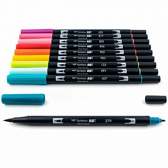 �� 10 �� ��� �� ���� TROPICAL PALETTE TOMBOW