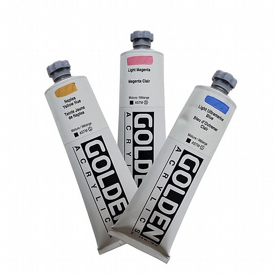 ���� ������� ���� ���� ����� 148 �"� Heavy Body Acrylic Golden