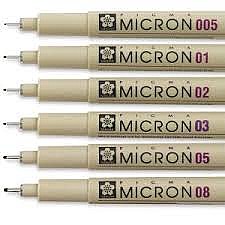 רפידוגרף חד פעמי סקורה MICRON רפידוגרף חד פעמי סקורה MICRON