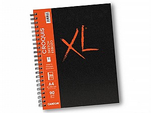 כנסון סקטשבוק A4 XL סקטש 100 דף 90 גרם ספירלה צד ארוך כנסון סקטשבוק A4 XL סקטש 100 דף 90 גרם ספירלה צד ארוך