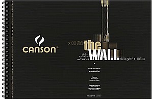 כנסון בלוק ספירלה THE WALL למרקר וספריי A4 כנסון בלוק ספירלה THE WALL למרקר וספריי A4