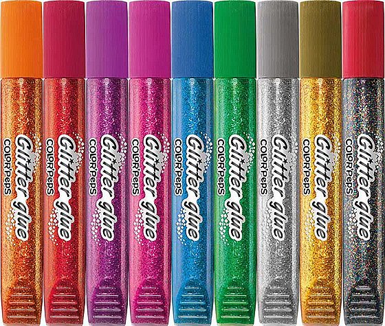 ��� ������ ������ 9 ����� ���� Maped Color�Peps Glitter Glue