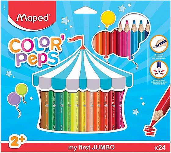 24 ������� �������� ���� ������ Maped My First Color�Peps