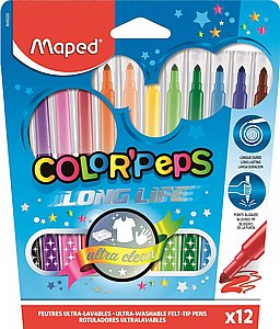 12 ����� ������ ������ ������  Maped Color�Peps Long Life 