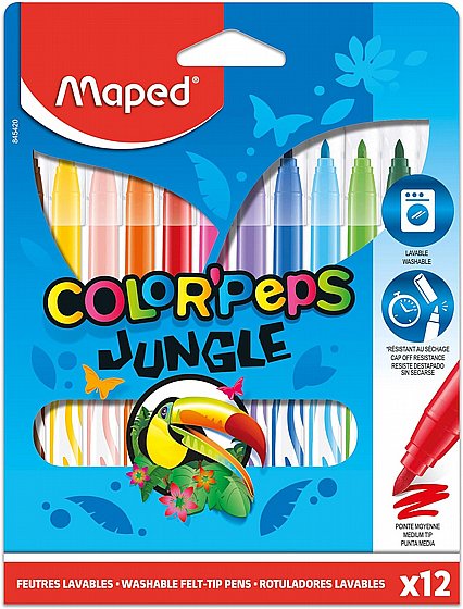 12 ����� ���� ������ ������ Color�Peps Jungle ���� | Maped
