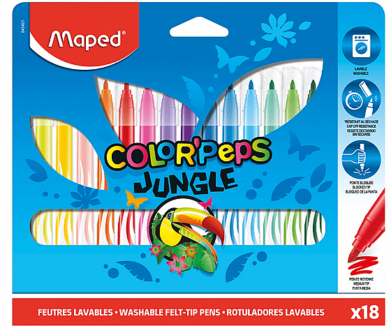 18 ����� ���� ������ ������ Color�Peps Jungle ���� | Maped