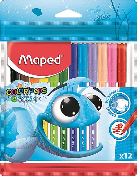 ����� ���� ������ 12 ����� OCEAN ������ ���� | Maped Color�Peps