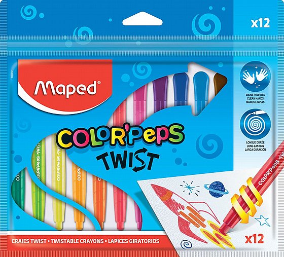 12 ���� ����� ������� ���� Maped Color�Peps Twist 