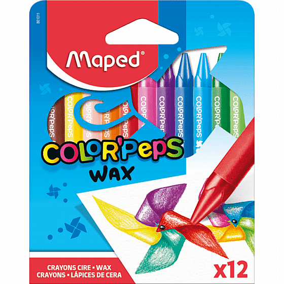 12 ���� ����� ���������� ������ ���� Maped Color�Peps Wax
