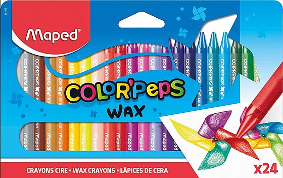 24 ���� ����� ���������� ������ ���� Maped Color�Peps Wax
