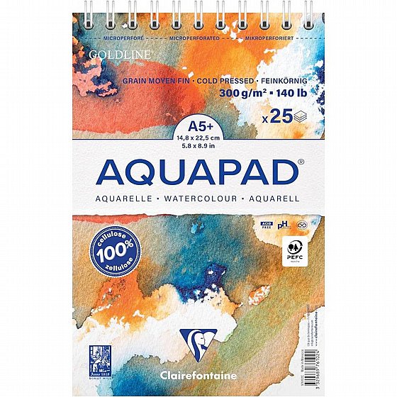 ���� ������ +clairefontaine Aquapad A5