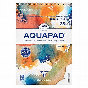 ���� ������ Clairefontaine Aquapad ���� ������ 300 ��� - ���� A3+