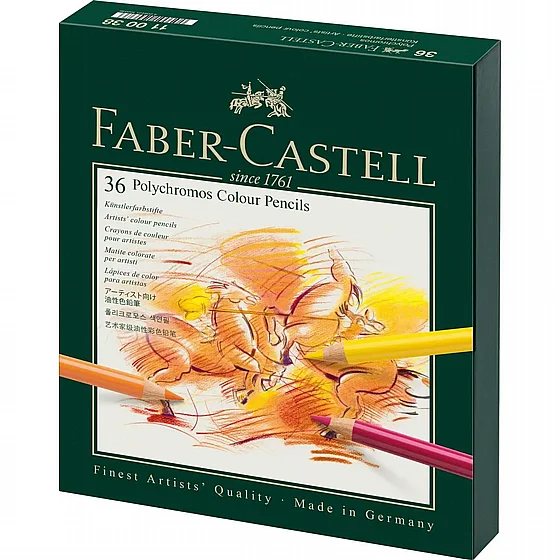 ���� ���� - ������ ���� 36 ������� �������� �������� Faber-Castell Polychromos StudioBox 