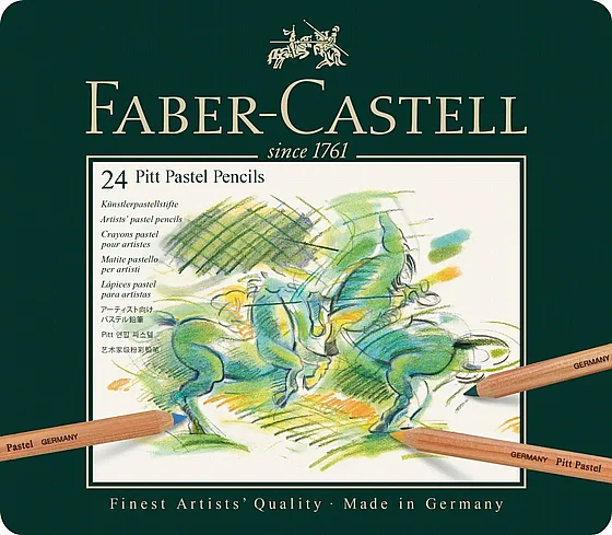 ���� ���� - �� 24 ������� ���� �������� Faber-Castell Pitt Pastel
