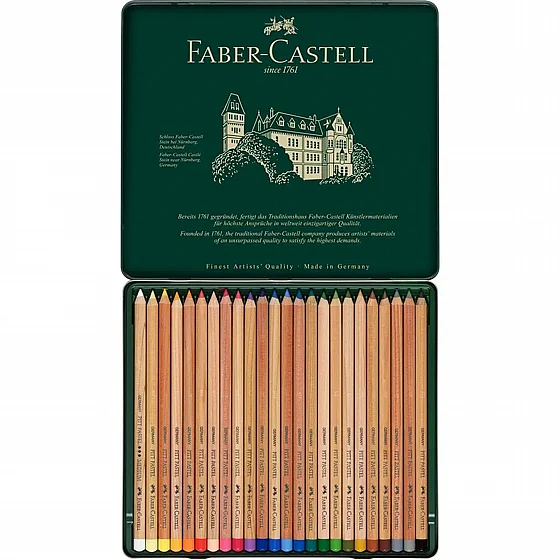 ���� ���� - �� 24 ������� ���� �������� Faber-Castell Pitt Pastel