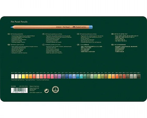 ���� ���� - �� 36 ������� ���� �������� Faber-Castell Pitt Pastel