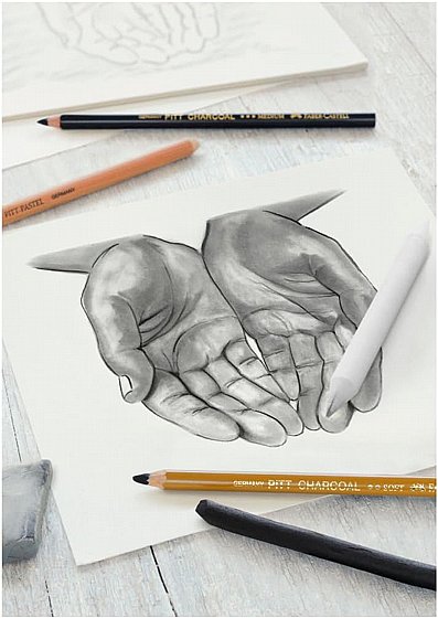 ���� ���� - �� 6 ����� ��� Faber-Castell Charcoal Sketch 