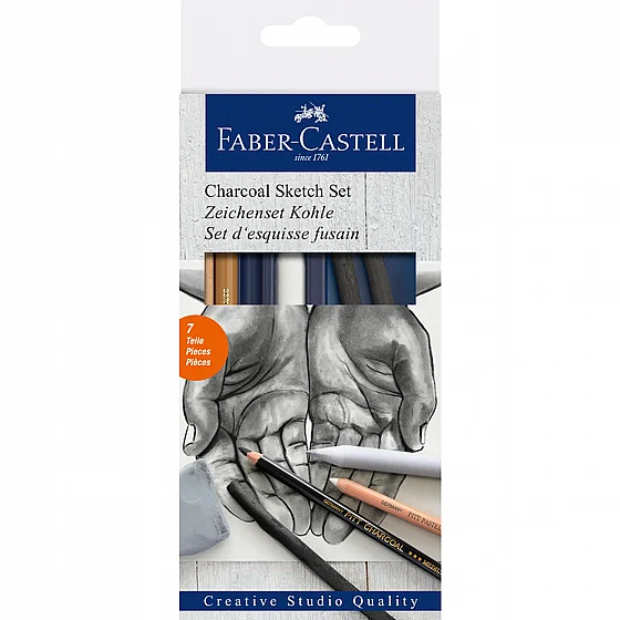 ���� ���� - �� 6 ����� ��� Faber-Castell Charcoal Sketch 