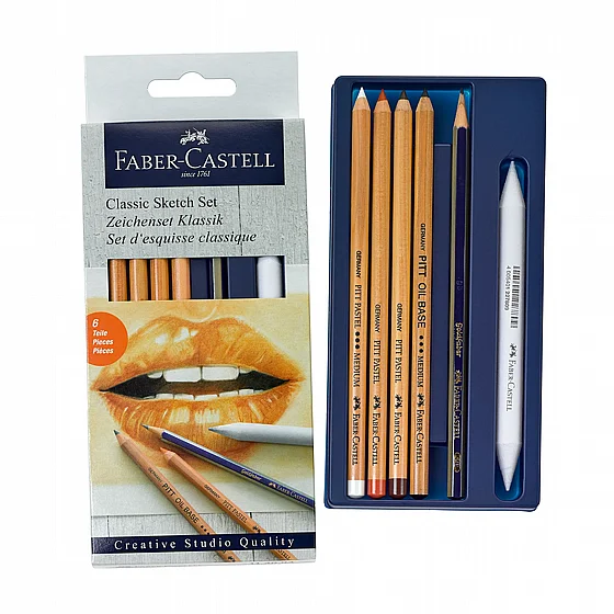 ���� ���� - �� 6 ������� ����� Faber-Castell Sketching
