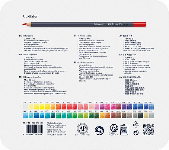 �� 48 �� ������� �������� GOLDFABER ���� ���� ���� ���� FABER CASTELL