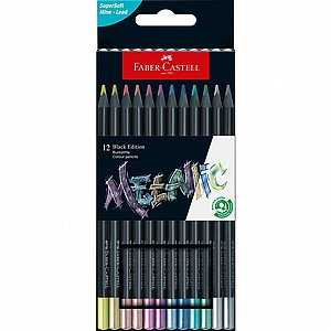 סט עפרונות מטאלי מהדורה שחורה FABER CASTELL סט עפרונות מטאלי מהדורה שחורה FABER CASTELL