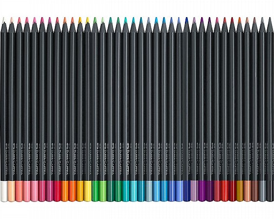 ���� ���� - �� 36 ������� �������� ������ ����� Faber-Castell Black Edition