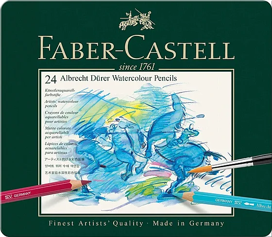 �� 24 �� ������� ���  FABER CASTELL  ���� ���� A.DURER