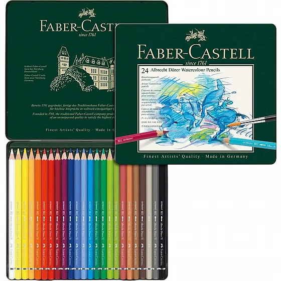 �� 24 �� ������� ���  FABER CASTELL  ���� ���� A.DURER