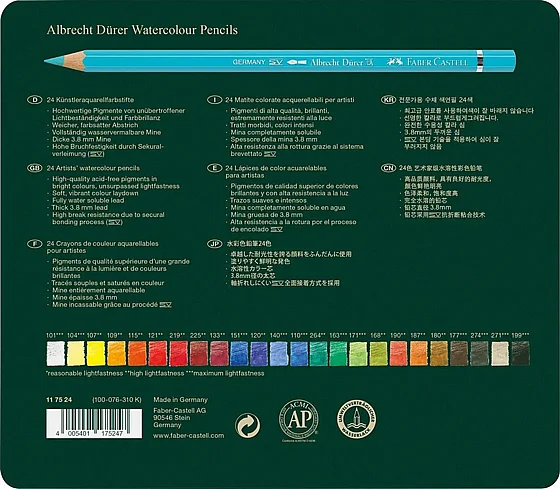 �� 24 �� ������� ���  FABER CASTELL  ���� ���� A.DURER
