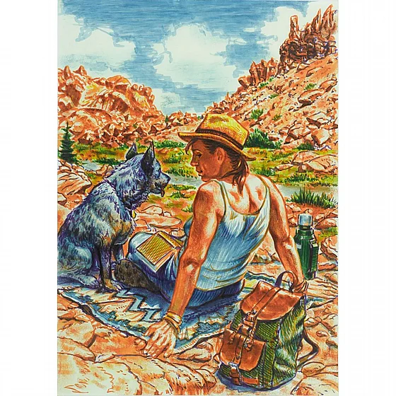 ���� ���� - �� 6 ���� ����� �������� ������ ���  Faber-Castell Pitt Artist Pen Brush Summer