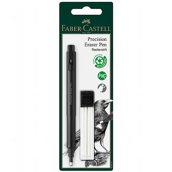 ���� ���� - �� ��� ������ + ����� Faber-Castell Precision Eraser Pen