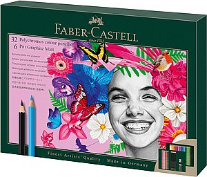���� ���� - �� 40 ������� Polychromos & Pitt Grafhite Matt 