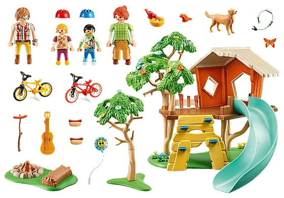 ��������� - ��� �� �� ����� 71001 (Adventure Treehouse with Slide)