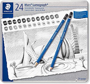 סט עפרון שרטוט 1/24 סט עפרון שרטוט 1/24