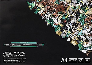 בלוק A4 למרקרים WINSOR & NEWTON בלוק A4 למרקרים WINSOR & NEWTON