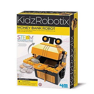 רובוט קופת חיסכון KIDZROBOTIX 4M רובוט קופת חיסכון KIDZROBOTIX 4M