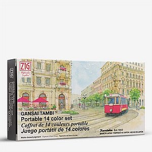 �� ���� ��� ������� 14 ������ - Kuretake Gansai Tambi